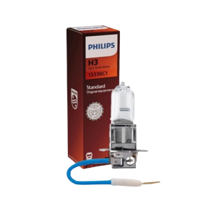 หลอดไฟหน้ารถ PHILIPS H3 24V 70W C1 (ราคาต่อหลอด)